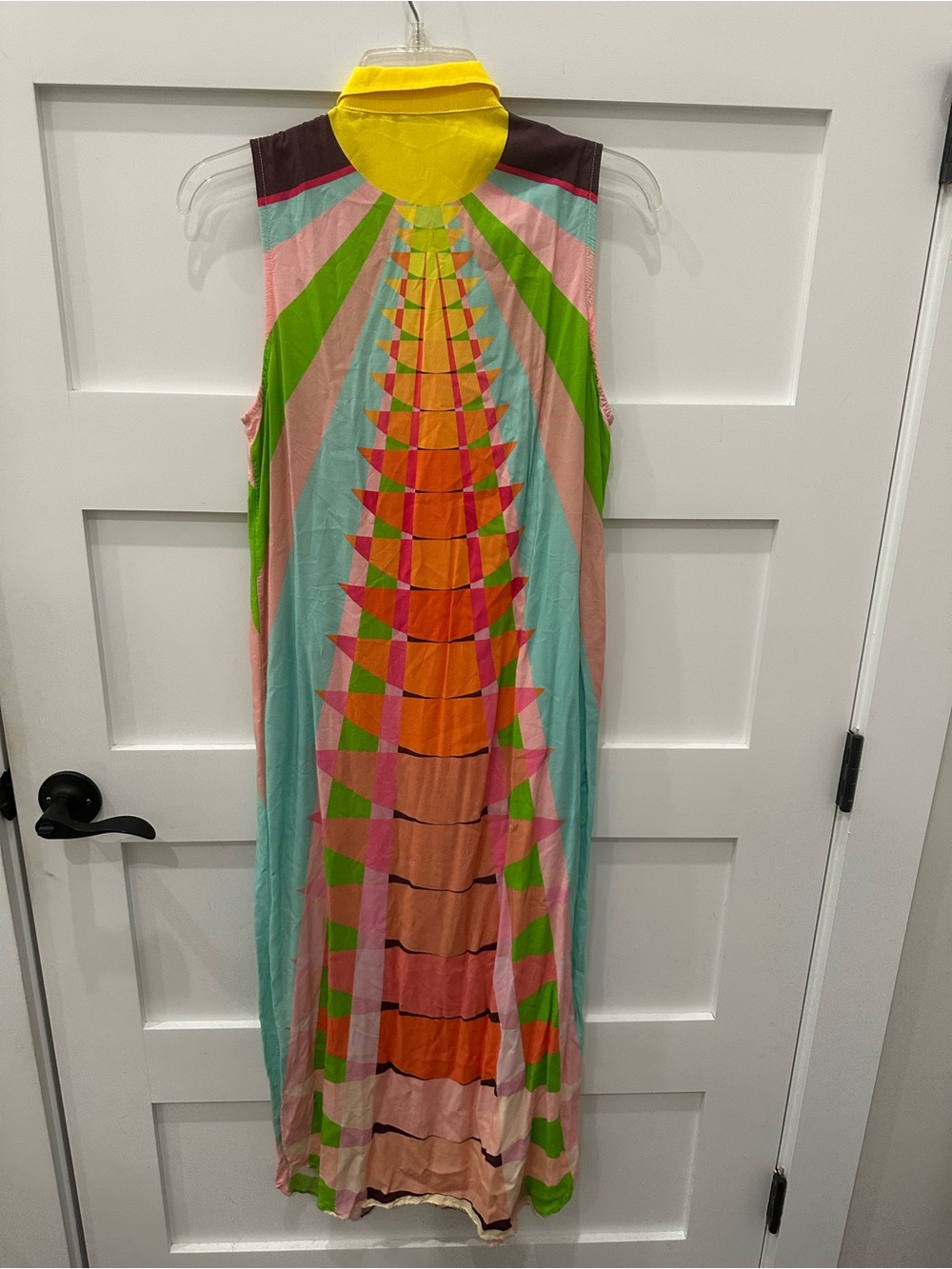 Mara Hoffman Long Shirt Dress Prism design Size Small - Picture 2 of 7